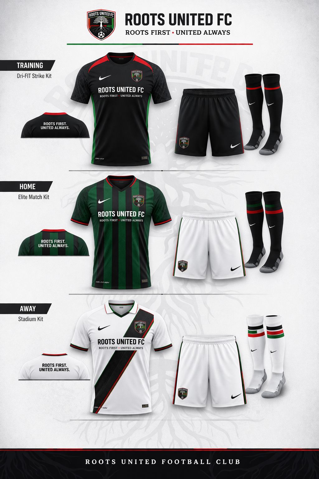 Roots United FC Stars Crest